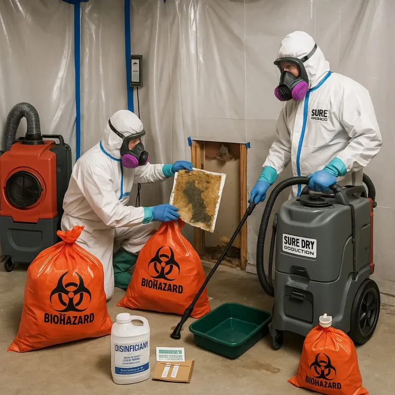 Contaminated Water Handling Protocols process in McChord Air Force Base, WA