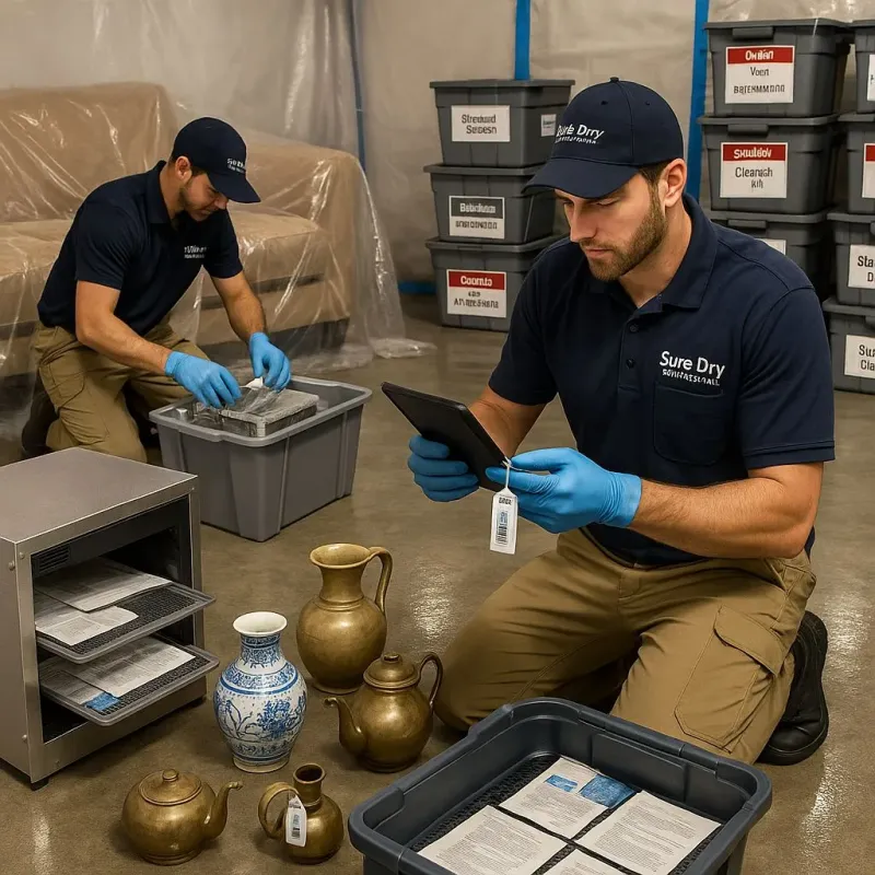 Content Protection and Restoration process in McChord Air Force Base, WA